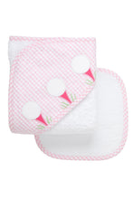 Load image into Gallery viewer, 3 Marthas Baby Hooded Towel & Washcloth Sets - 7 designs