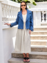 Load image into Gallery viewer, Chelsea Cropped Trench Jacket