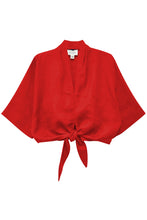 Load image into Gallery viewer, Bernice Tie Front Top