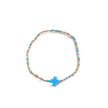 Load image into Gallery viewer, egirl Hope Unwritten Signature Cross Bracelets - more colors available
