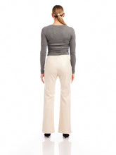 Load image into Gallery viewer, Finley Wide-Leg Pants - Ecru