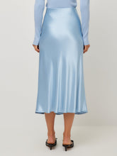 Load image into Gallery viewer, Mia Bias Midi Skirt in Glacier
