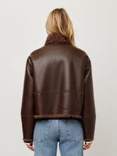 Load image into Gallery viewer, Mackenzie Reversible Faux Fur Coat