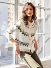Load image into Gallery viewer, Astrid Fair Isle Cardigan Sweater