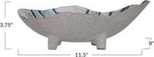 Load image into Gallery viewer, Stoneware Footed Bowl - Multicolor