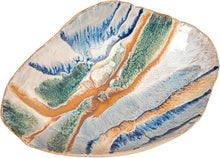 Load image into Gallery viewer, Stoneware Footed Bowl - Multicolor