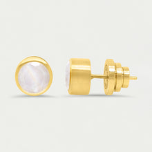 Load image into Gallery viewer, Signature Large Studs - Moonstone

