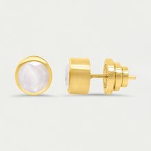 Load image into Gallery viewer, Signature Large Studs - Moonstone