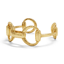 Load image into Gallery viewer, Equestrian Snaffle Bit Cuff - Gold