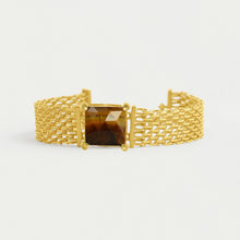 Load image into Gallery viewer, Nomad Gemstone Chain Bracelet - Tiger's Eye