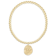 Load image into Gallery viewer, Classic Gold 3mm Bracelet - Inspire America Gold Disc