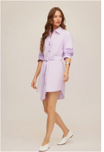 Load image into Gallery viewer, Tatum Shirt Dress - Lavender