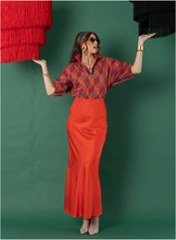 Load image into Gallery viewer, Poppy Top - Vintage Monogram