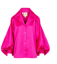 Load image into Gallery viewer, Iris Oxford in Pink Faux Bois