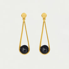 Load image into Gallery viewer, Mini Ipanema Earrings - Black Onyx