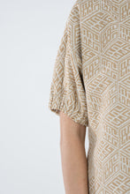 Load image into Gallery viewer, Poppy Top in Mosaic Monogram
