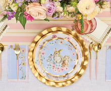 Load image into Gallery viewer, Wavy Salad Plate Charming Easter /8pkg