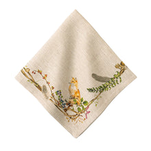 Load image into Gallery viewer, Forest Walk Animal Napkin Set/4