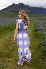 Load image into Gallery viewer, Smocked Waist Flirty V-neck - Peri Mela