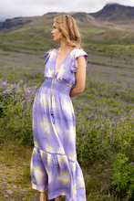 Load image into Gallery viewer, Smocked Waist Flirty V-neck - Peri Mela