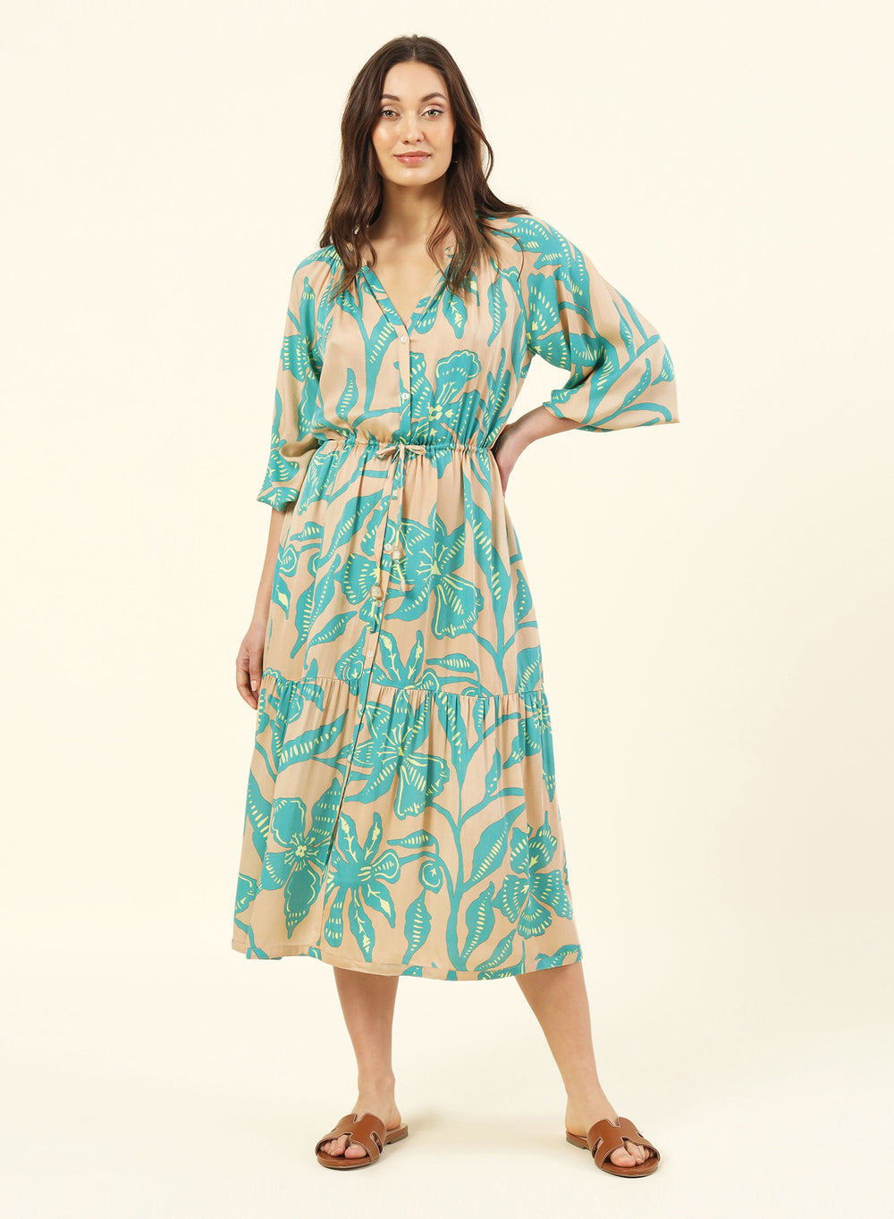 emerson midi dress Women's Emerson Midi Dress | Lia Tropic