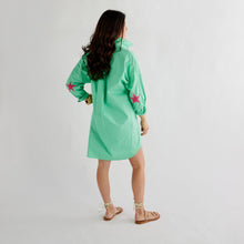 Load image into Gallery viewer, Preppy Star Dress Green