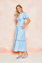 Load image into Gallery viewer, Eloise Dress in Porcelain Sky