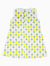 Load image into Gallery viewer, Lemonade Stand Pima Print A Line Dress