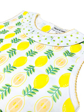 Load image into Gallery viewer, Lemonade Stand Pima Print A Line Dress