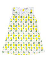 Load image into Gallery viewer, Lemonade Stand Pima Print A Line Dress