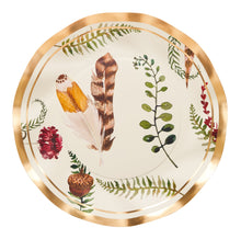 Load image into Gallery viewer, Feather Grove Wavy Paper Salad Plate/8pk