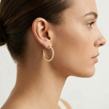 Load image into Gallery viewer, A Hoop Thing Medium Hoop Earrings