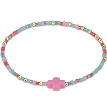 Load image into Gallery viewer, egirl Hope Unwritten Signature Cross Bracelets - more colors available