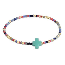 Load image into Gallery viewer, egirl Hope Unwritten Signature Cross Bracelets - more colors available