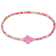 Load image into Gallery viewer, egirl Hope Unwritten Signature Cross Bracelets - more colors available