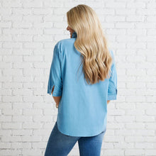 Load image into Gallery viewer, Maya Corduroy Top Powder