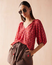 Load image into Gallery viewer, Isla Blouse - Sasha Punch Sashp