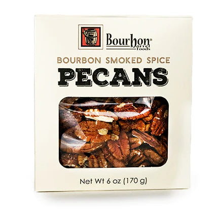 Bourbon Spiced Pecans 6oz Box-6oz