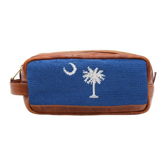 SC Flag Needlepoint Toiletry Bag by Smathers & Branson
