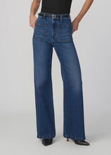 Load image into Gallery viewer, The Mia Patch Pocket High Rise Wide Leg Jeans in Endearing