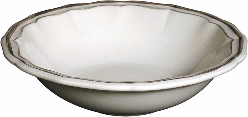 Filet- Taupe Cereal Bowl