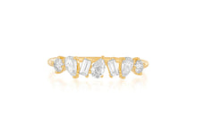 Load image into Gallery viewer, Jumbo Multi Faceted Diamond Ring
