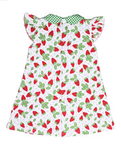 Load image into Gallery viewer, Strawberry Patch Printed Pima A Line Dress