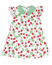 Load image into Gallery viewer, Strawberry Patch Printed Pima A Line Dress