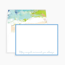 Load image into Gallery viewer, May Angels Surround You Always Notecards
