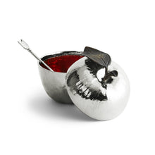 Load image into Gallery viewer, Apple Honey Pot with Spoon