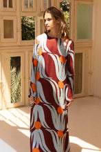 Load image into Gallery viewer, Long Sleeve Shift Maxi - Tulip
