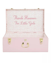 Load image into Gallery viewer, Petite Keep Thank Heaven for Little Girls' Baby Trunk - Pink/Bella's Bows
