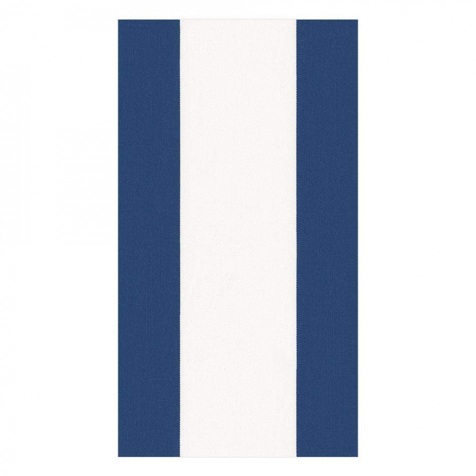 Bandol Stripe Navy Guest Towels