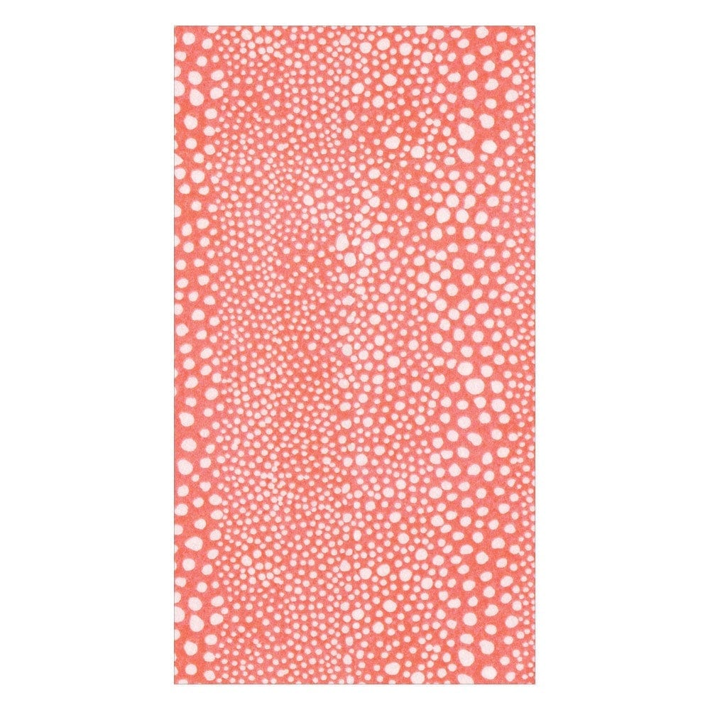 Pebble Coral Guest Towels